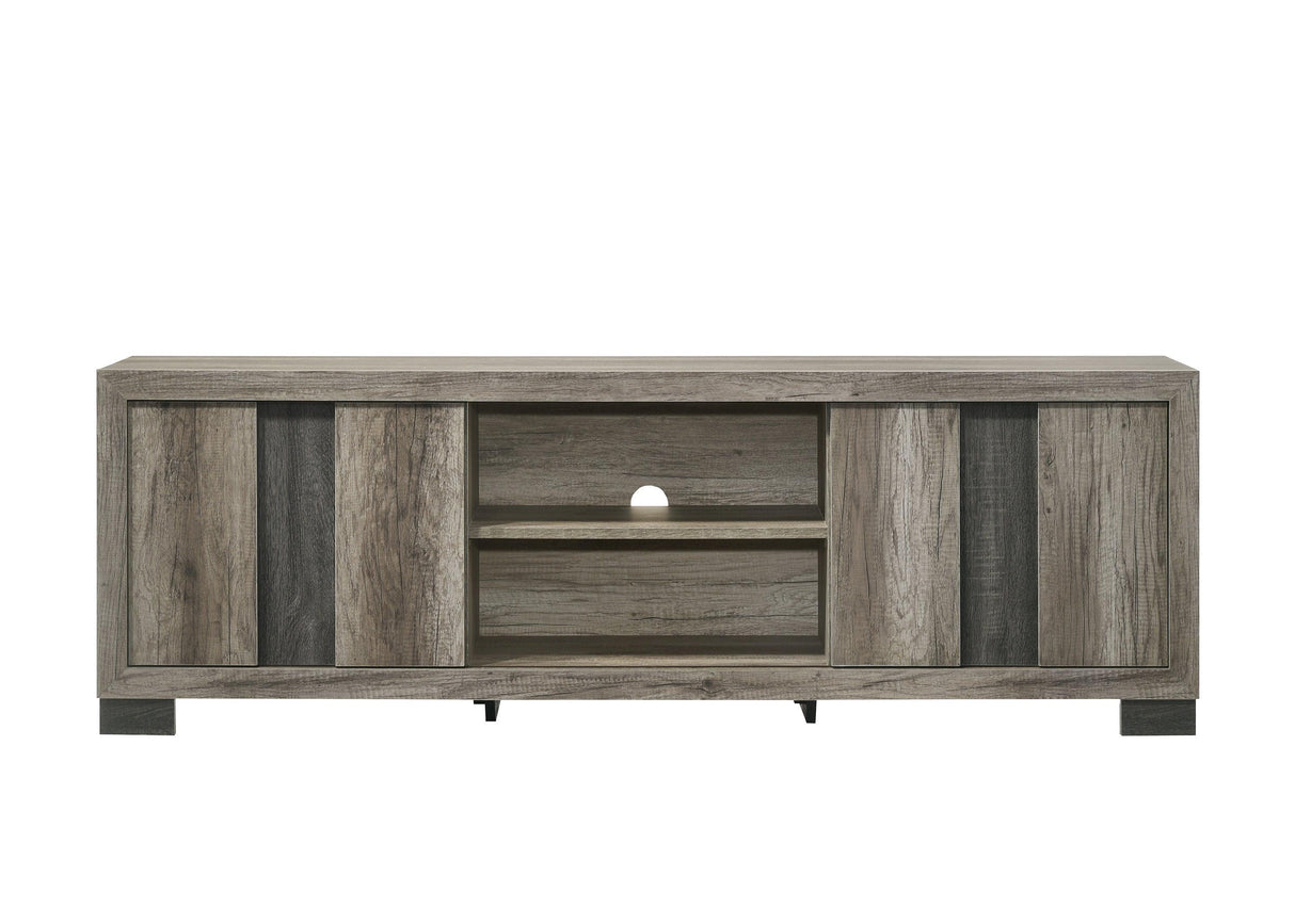Rangley Gray TV Stand by Crown Mark at Eve Furniture