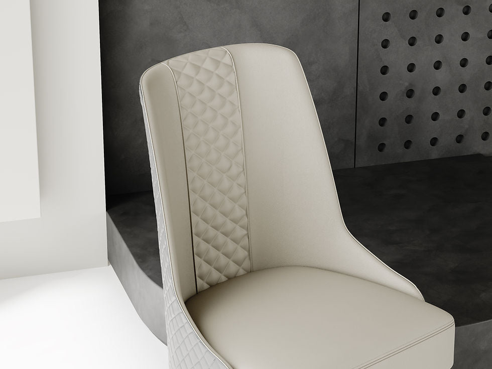 Rani Grey Dining Chair by New Era Innovations at Eve Furniture