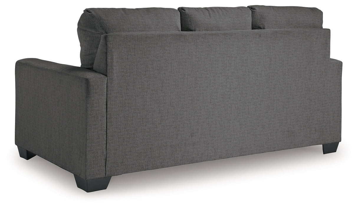Rannis Pewter Full Sofa Sleeper by Ashley at Eve Furniture