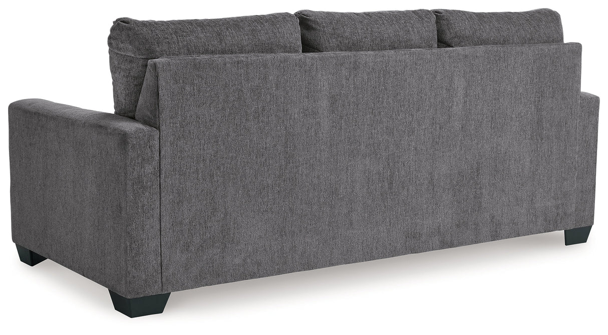Rannis Pewter Queen Sofa Sleeper by Ashley at Eve Furniture