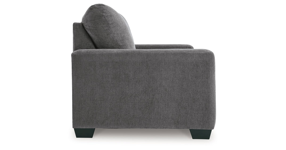Rannis Pewter Twin Sofa Sleeper by Ashley at Eve Furniture