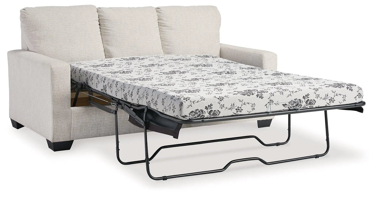 Rannis Snow Full Sofa Sleeper by Ashley at Eve Furniture