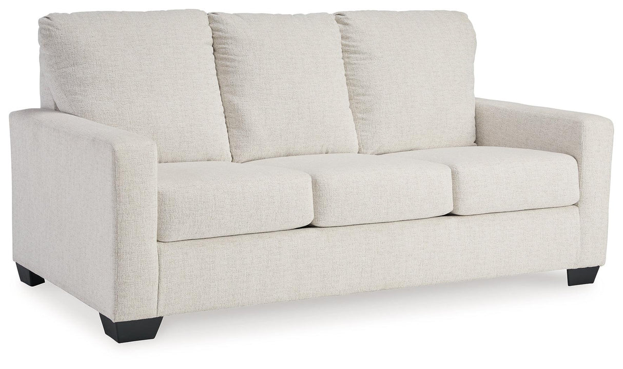 Rannis Snow Full Sofa Sleeper by Ashley at Eve Furniture