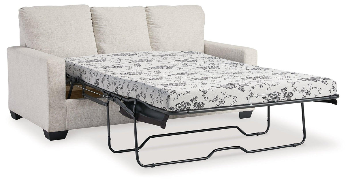 Rannis Snow Full Sofa Sleeper by Ashley at Eve Furniture