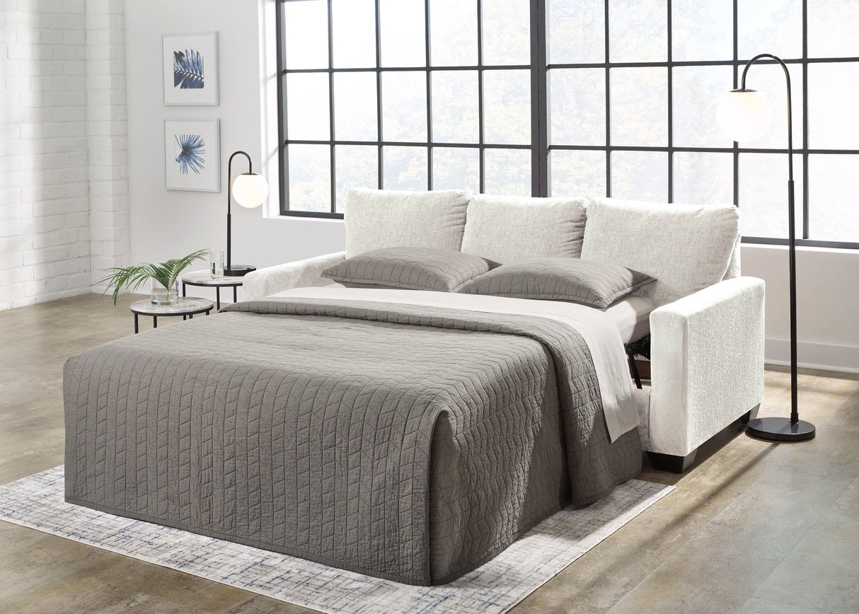 Rannis Snow Queen Sofa Sleeper by Ashley at Eve Furniture