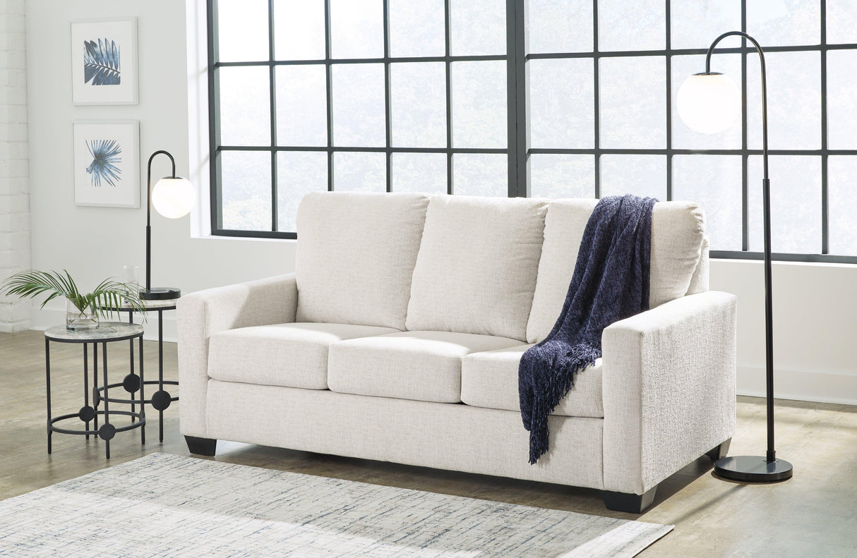 Rannis Snow Full Sofa Sleeper by Ashley at Eve Furniture