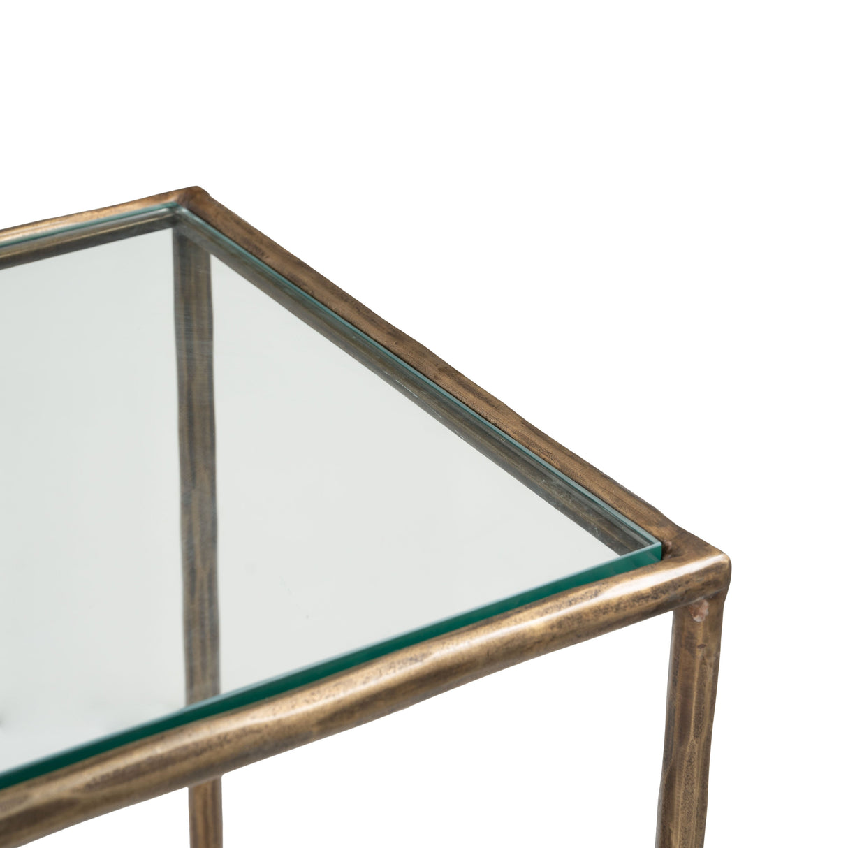 Ranol Brass Console Table by Zuomod at Eve Furniture