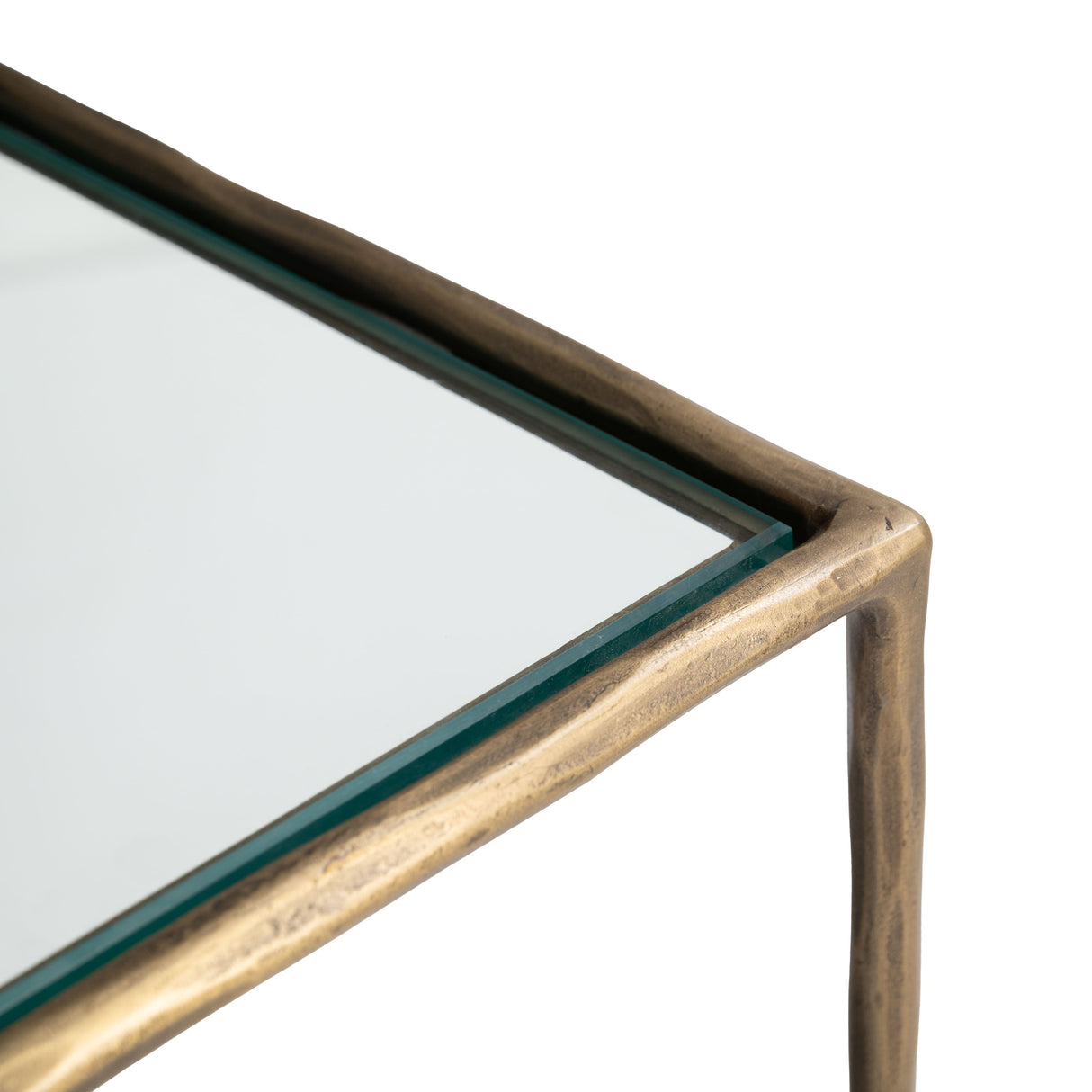 Ranol Brass Side Table by Zuomod at Eve Furniture