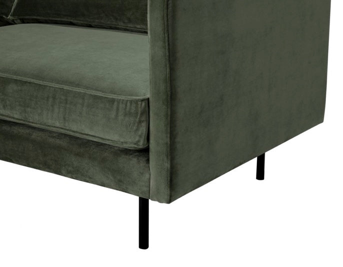 Raphael Sofa Dark Green by Moe's Home at Eve Furniture