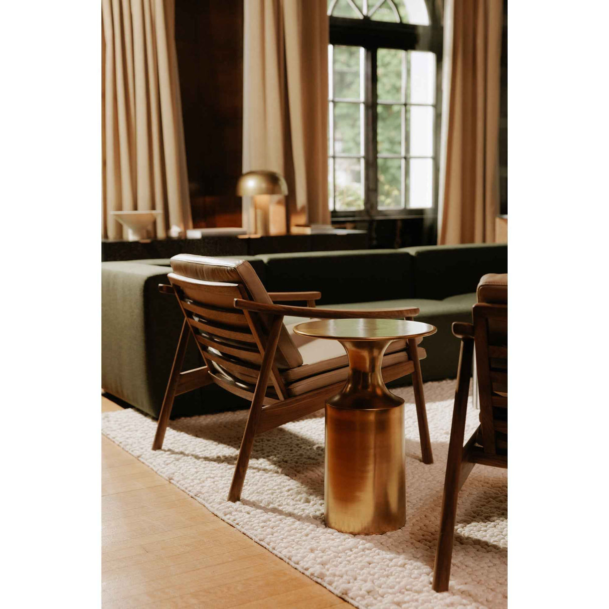 Rassa Gold Accent Table