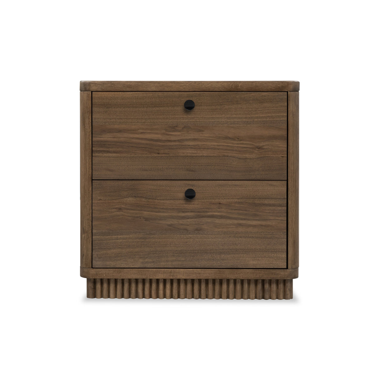 Ravelle Walnut Grove 2 Drawer Nightstand