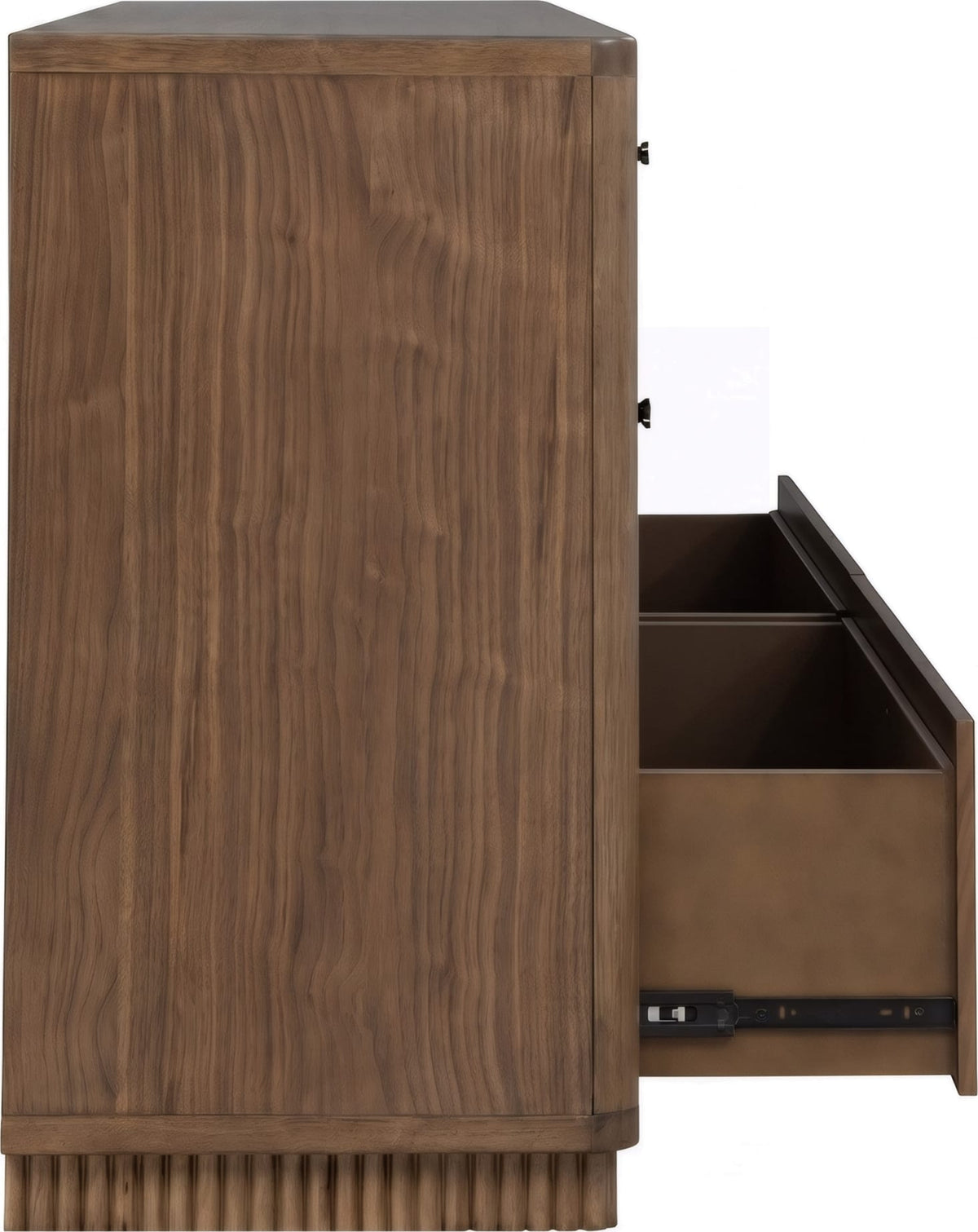 Ravelle Walnut Grove 66W Dresser by Modus Furniture at Eve Furniture