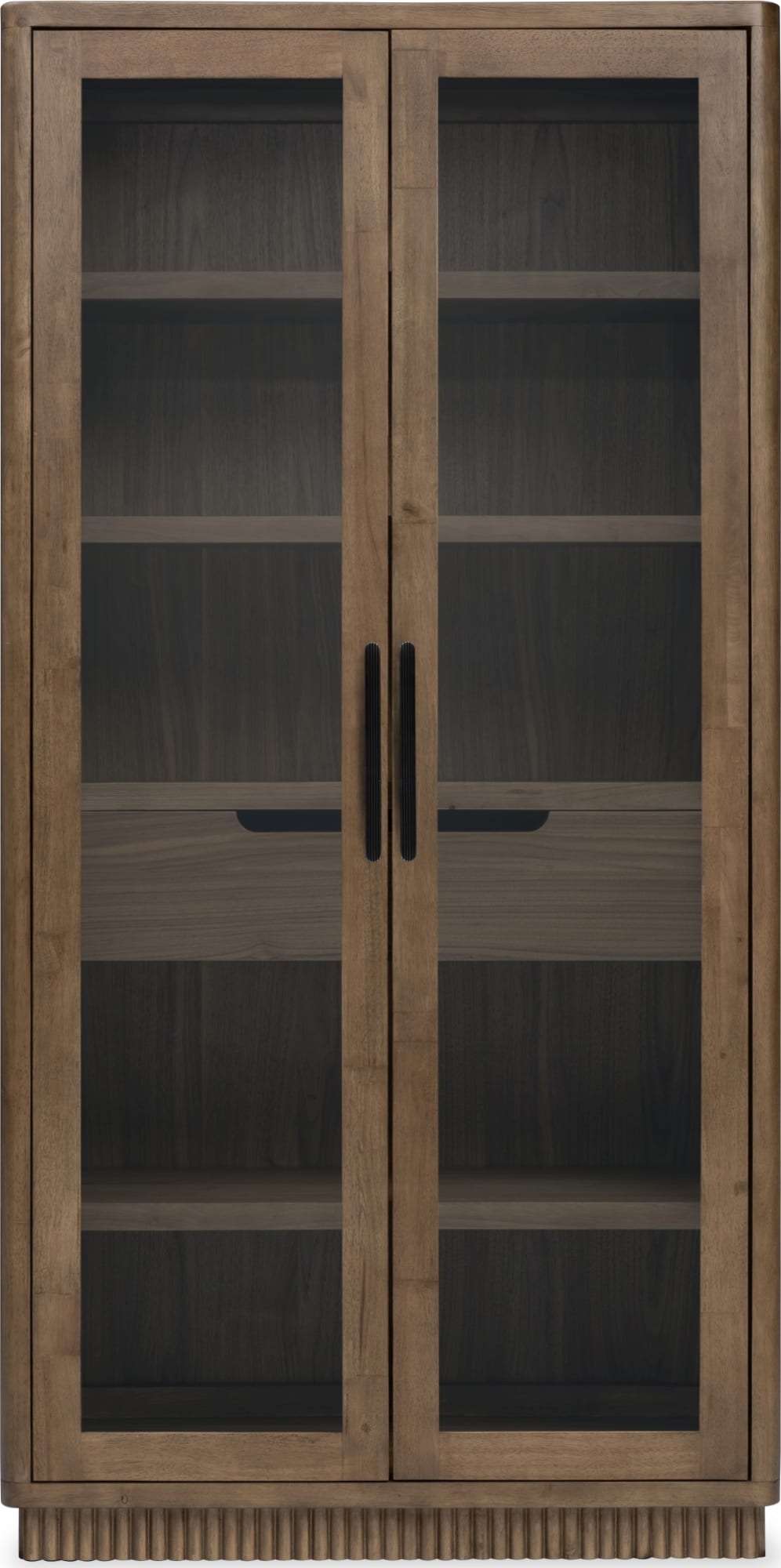 Ravelle Walnut Grove Display Cabinet by Modus Furniture at Eve Furniture