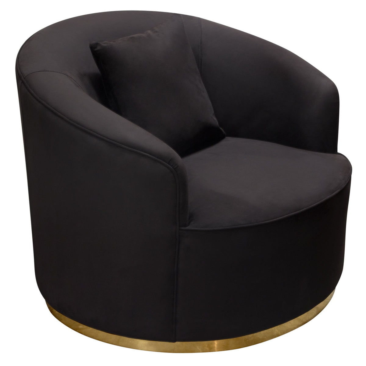 Raven Black Chair by Diamond Sofa at Eve Furniture