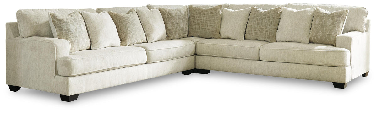Rawcliffe Parchment 5-Piece Sectional by Ashley at Eve Furniture