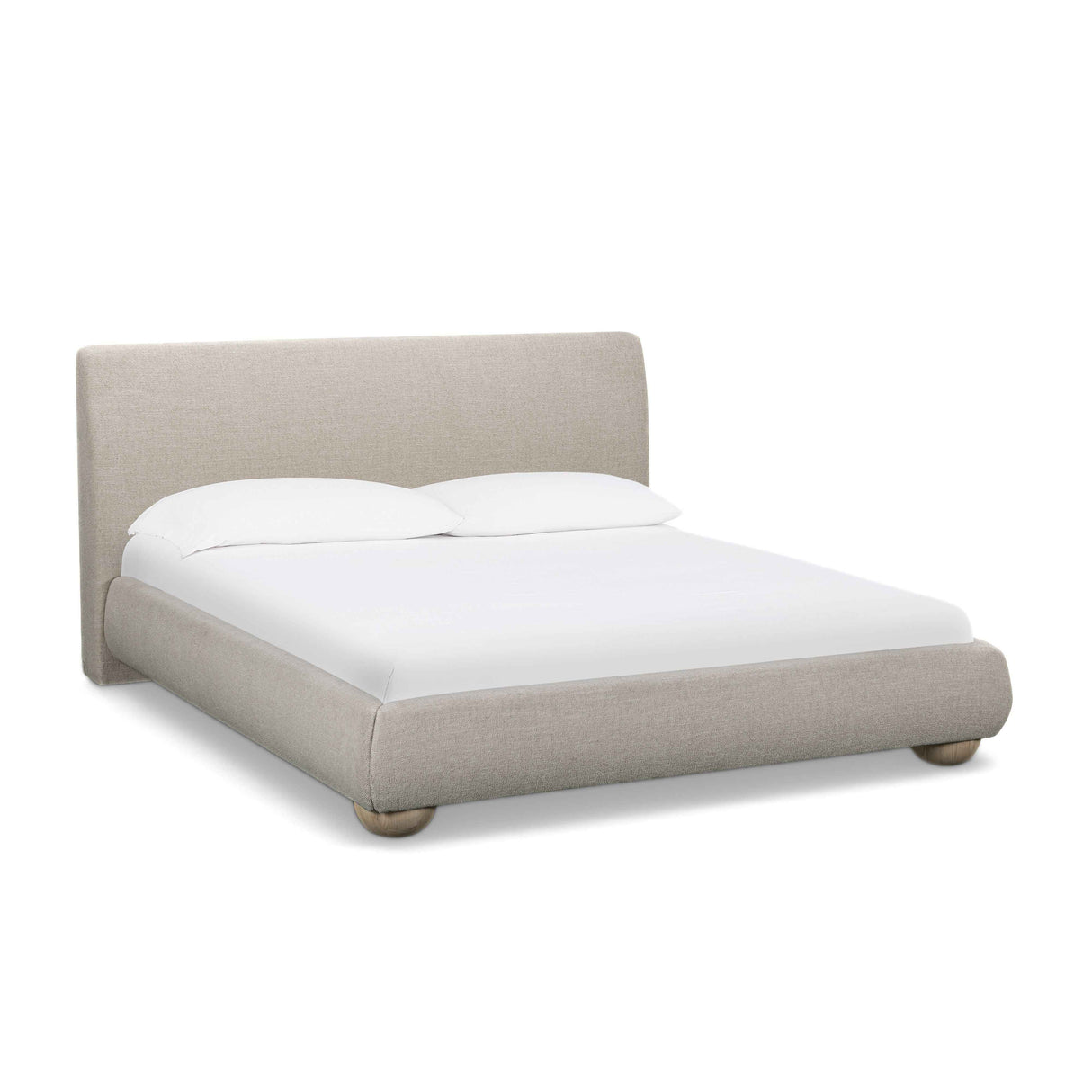 Rayne Textured Fabric Bed by TOV Furniture at Eve Furniture