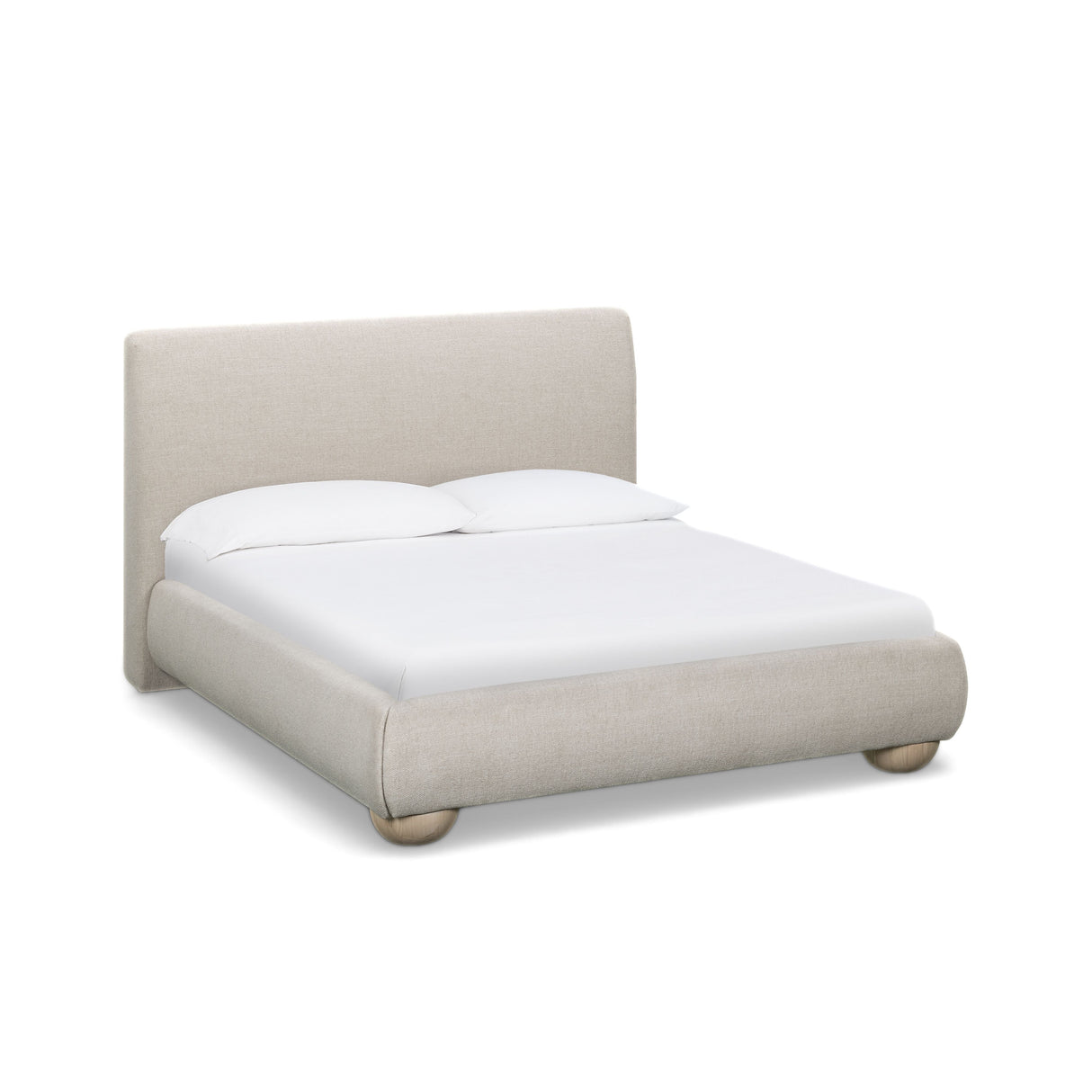 Rayne Textured Fabric Bed by TOV Furniture at Eve Furniture