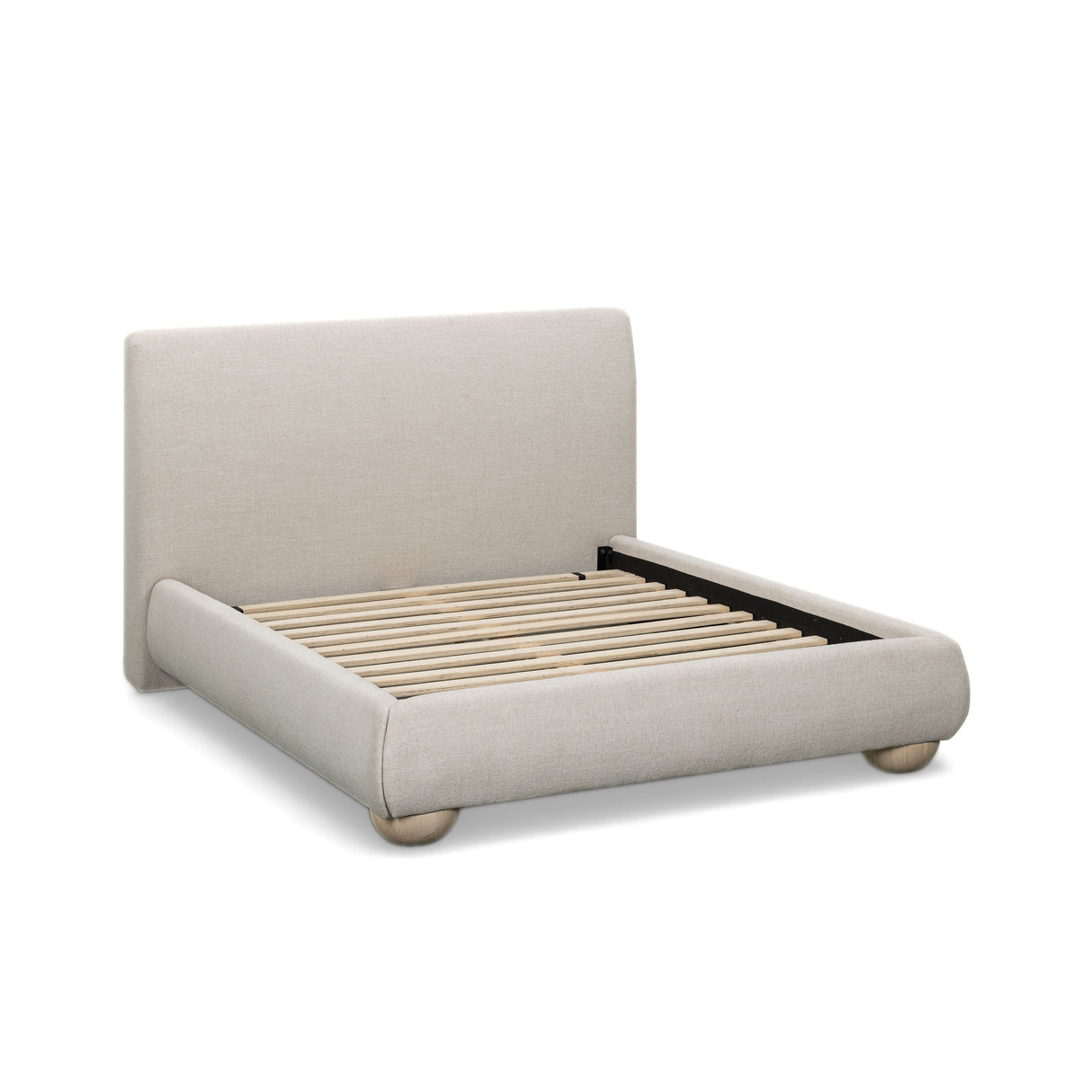 Rayne Textured Fabric Bed by TOV Furniture at Eve Furniture