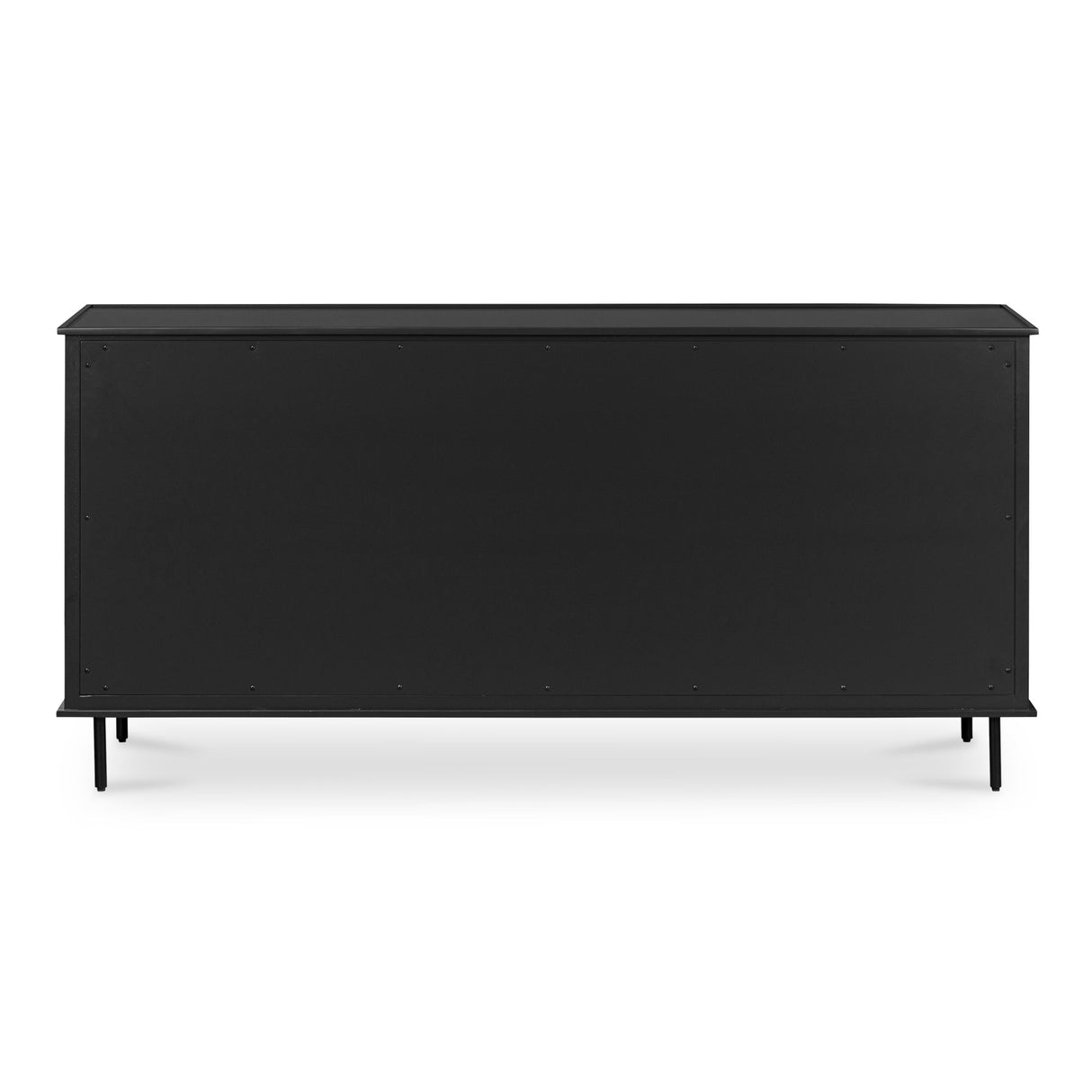 Reagan Black 6 Drawer Dresser by MOES at Eve Furniture