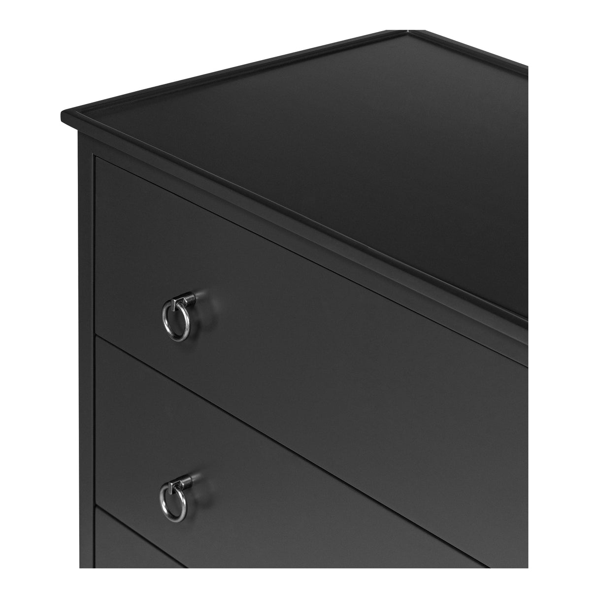 Reagan Black 6 Drawer Dresser by MOES at Eve Furniture