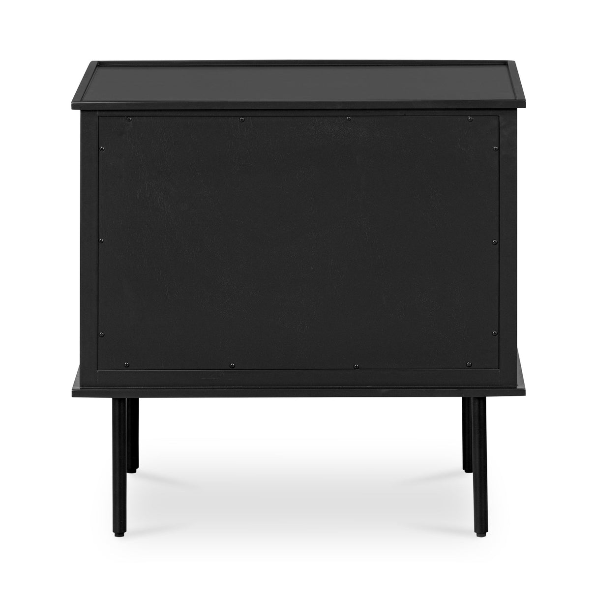 Reagan Black Nightstand by MOES at Eve Furniture