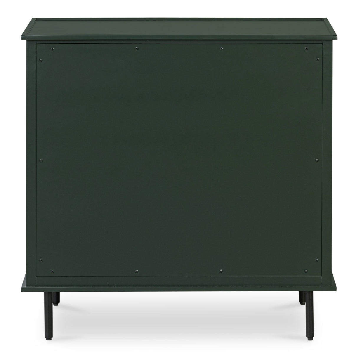 Reagan Deep Green 3 Drawer Nightstand by MOES at Eve Furniture