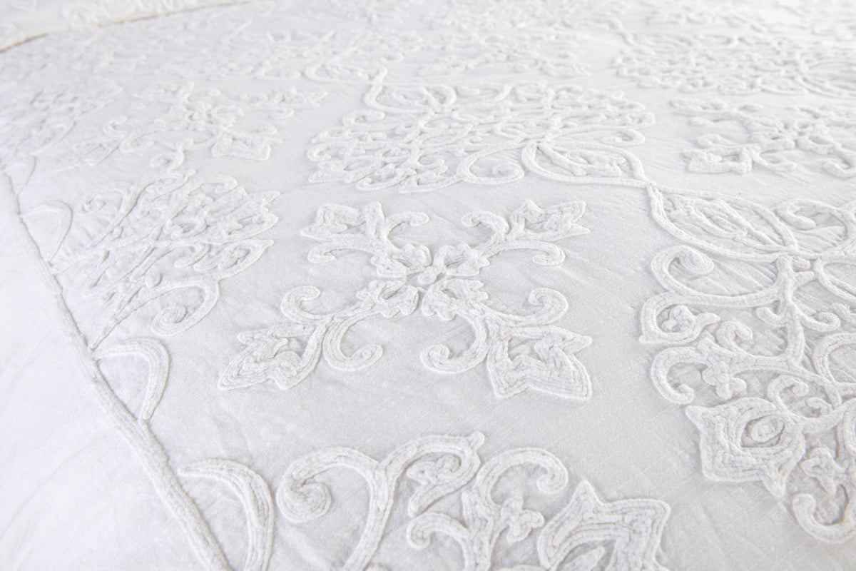 Reagan White Duvet Collection by Classic Home at Eve Furniture