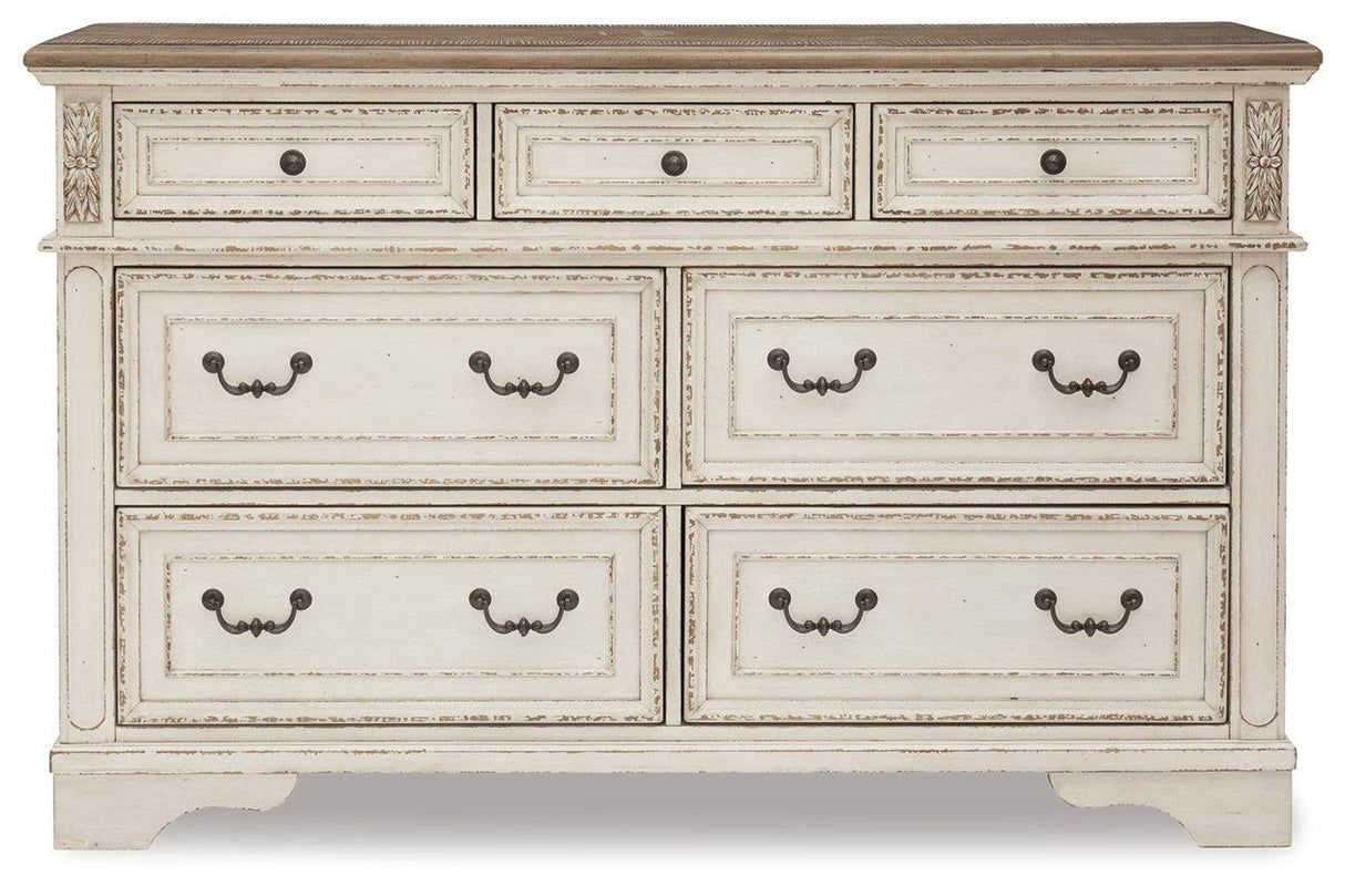 Realyn Two-tone Dresser by Ashley at Eve Furniture