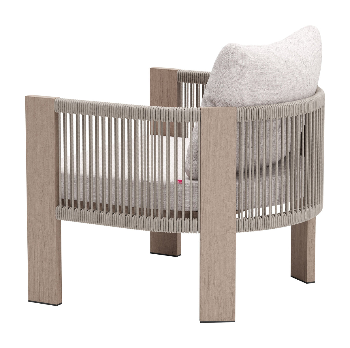 Rebel Beige Outdoor Accent Chair by Zuomod at Eve Furniture