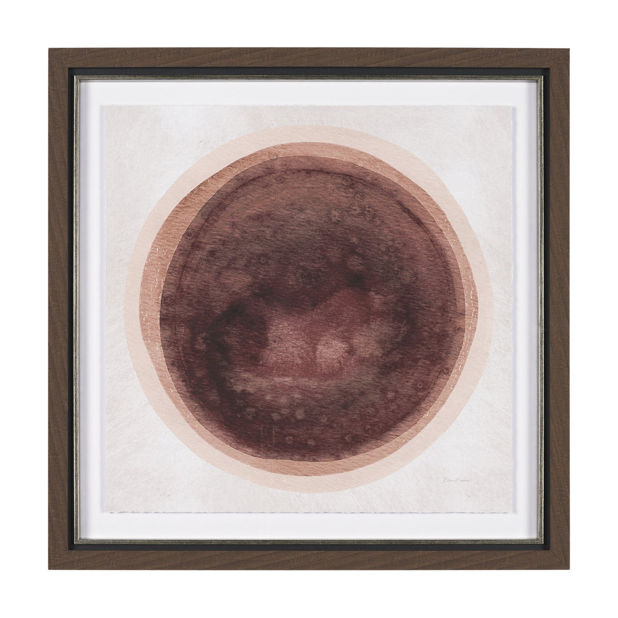 Red Eclipse by Mercana Studio Hand Embellished Framed Print under Glass by Mercana at Eve Furniture