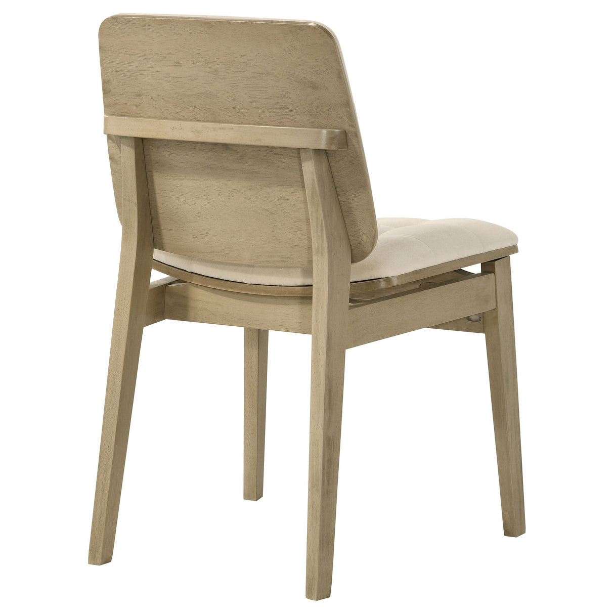 Redbridge Cream/Natural Oak Velvet Upholstered Side Chair (Set of 2) by Coaster at Eve Furniture