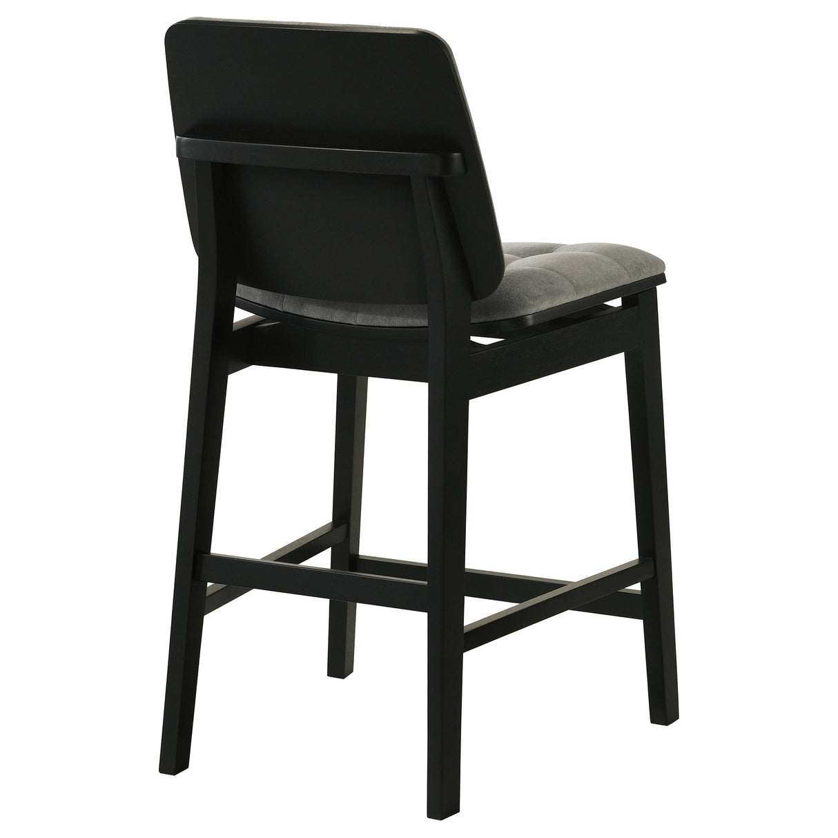 Redbridge Grey/Black Velvet Upholstered Counter Chair (Set of 2) by Coaster at Eve Furniture