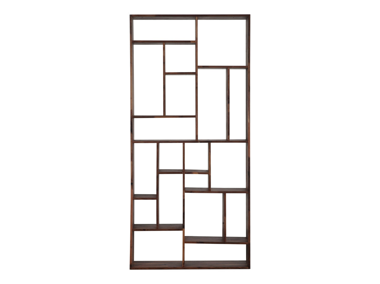 Redemption Walnut Brown Shelf by Moe's Home at Eve Furniture
