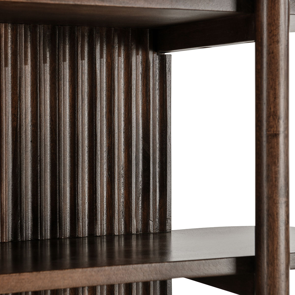 Redford Brown Tall Bookcase by Classic Home at Eve Furniture
