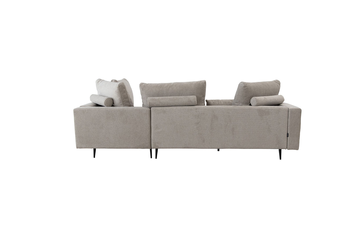 Redford Sectional Beige by ESF Furniture at Eve Furniture