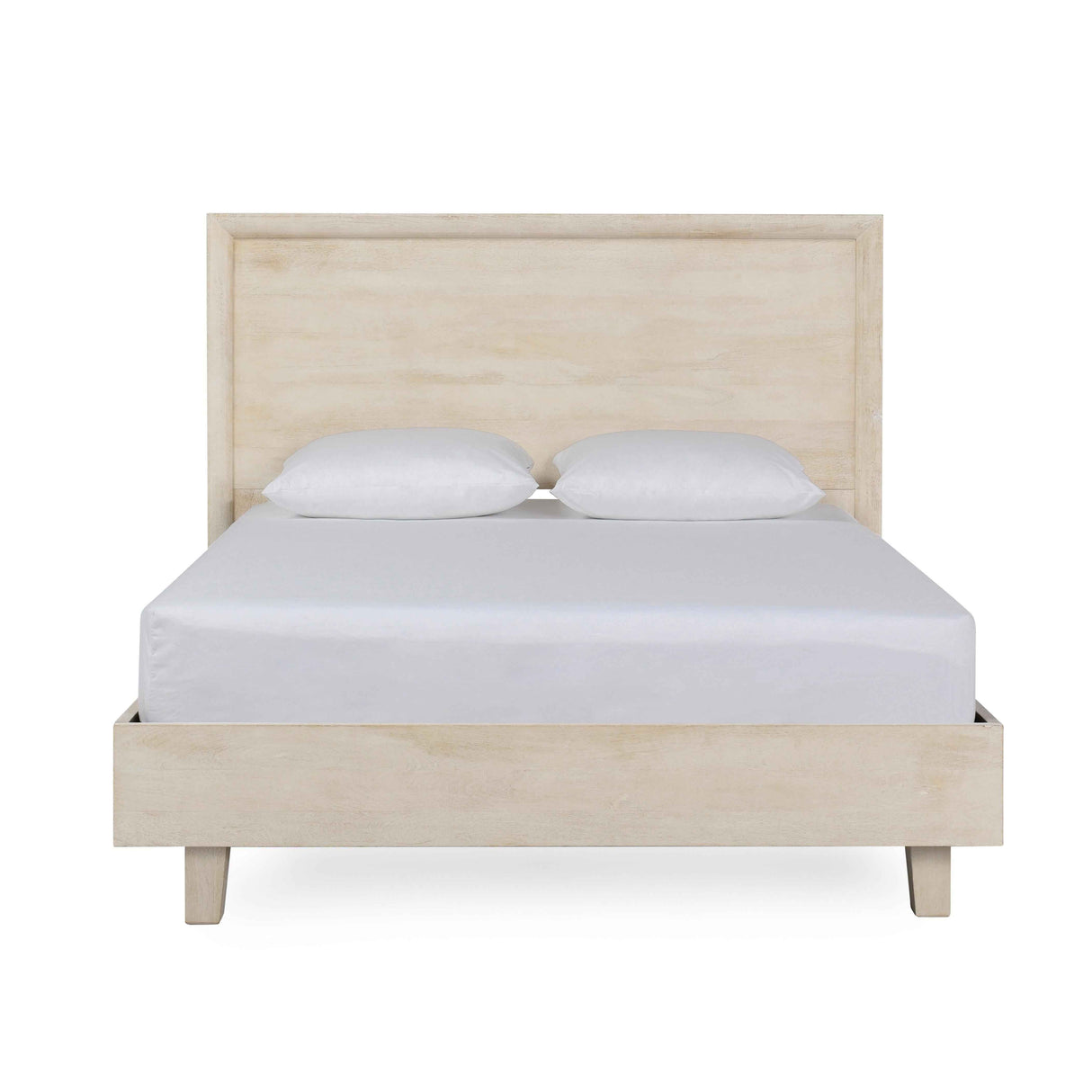 Reece Bed - Seashell White by Classic Home at Eve Furniture