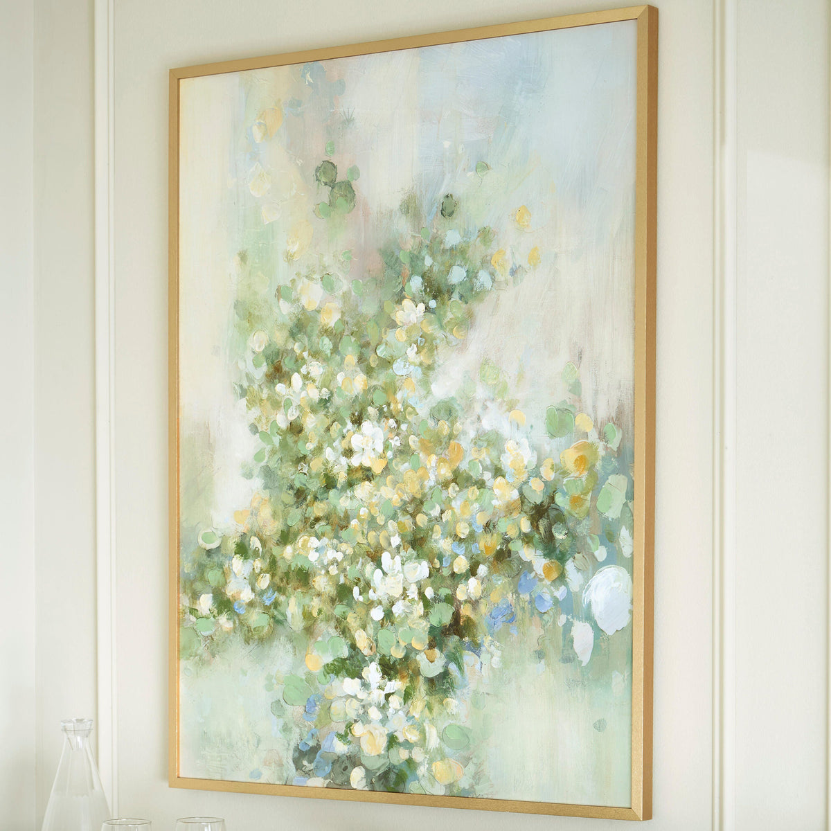 Reedster Green/Blue/Yellow Wall Art by Ashley at Eve Furniture