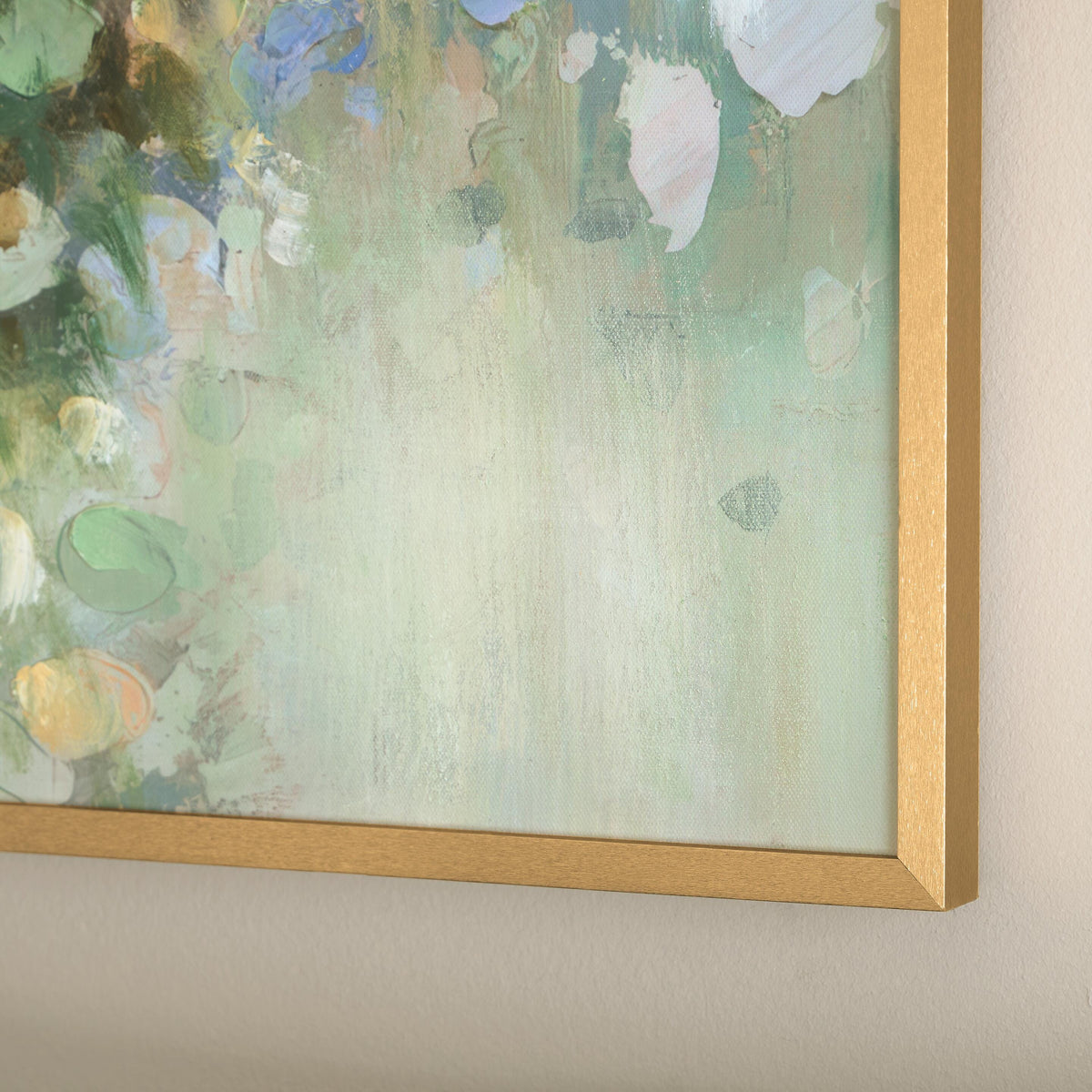 Reedster Green/Blue/Yellow Wall Art by Ashley at Eve Furniture