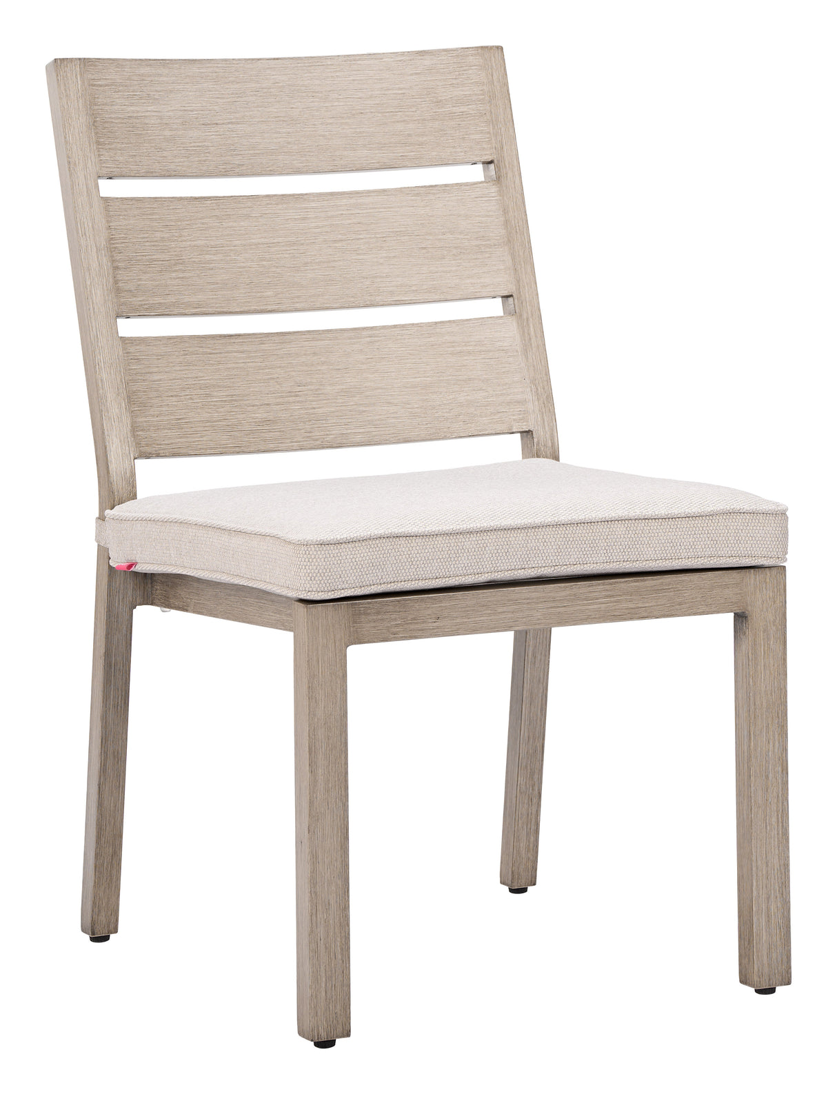 Reefline Gray Outdoor Armless Dining Chair (Set of 2) by Zuomod at Eve Furniture