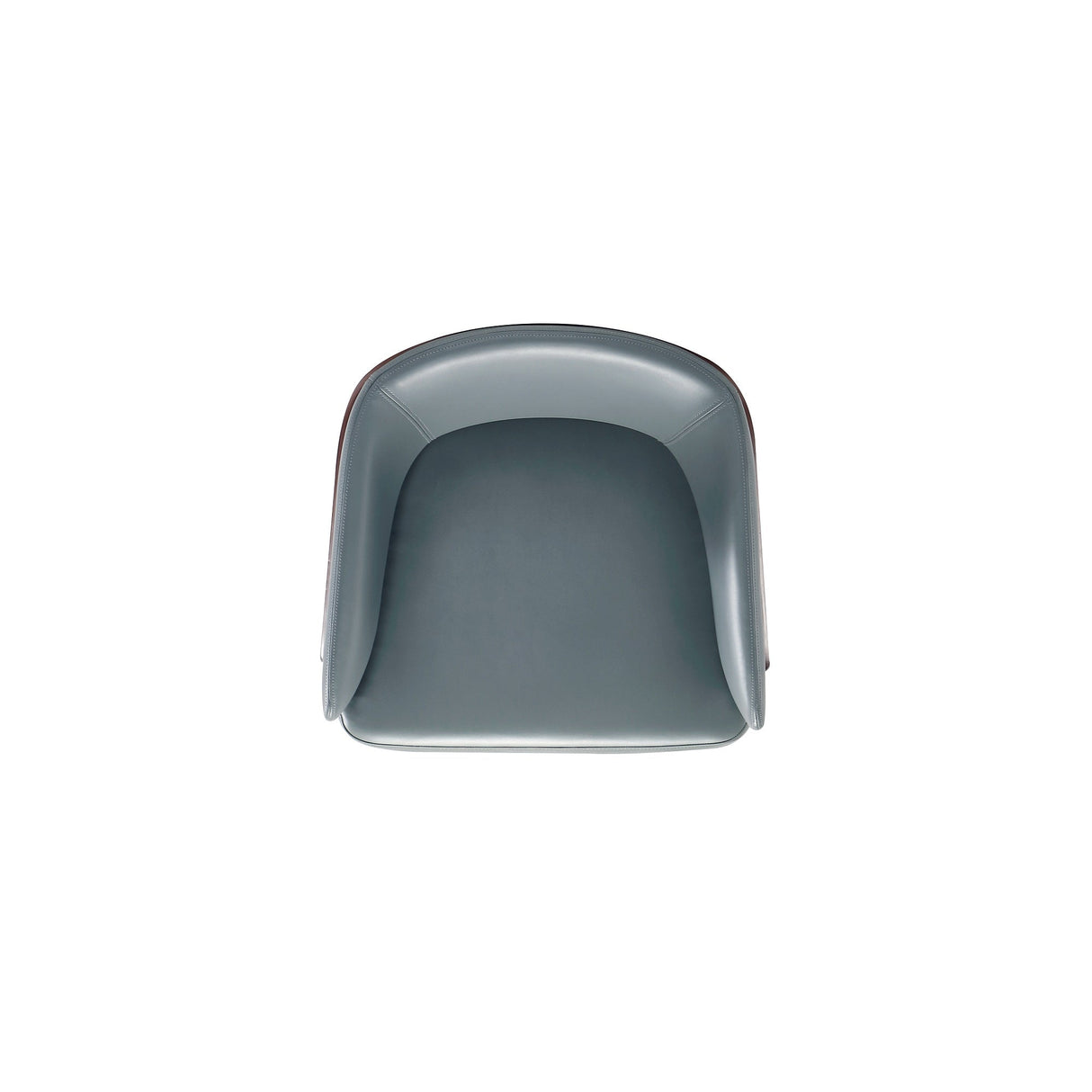 Reeva Dining Chair in Walnut and Graphite Grey (set of 2) by Manhattan Comfort at Eve Furniture