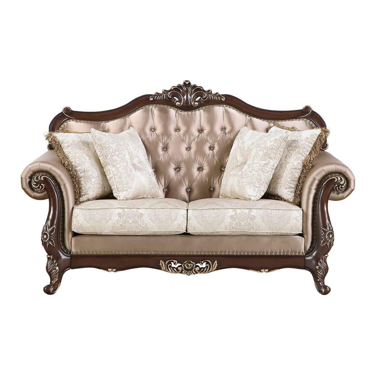Regal Cherry Brown Living Room Set by Homelegance at Eve Furniture