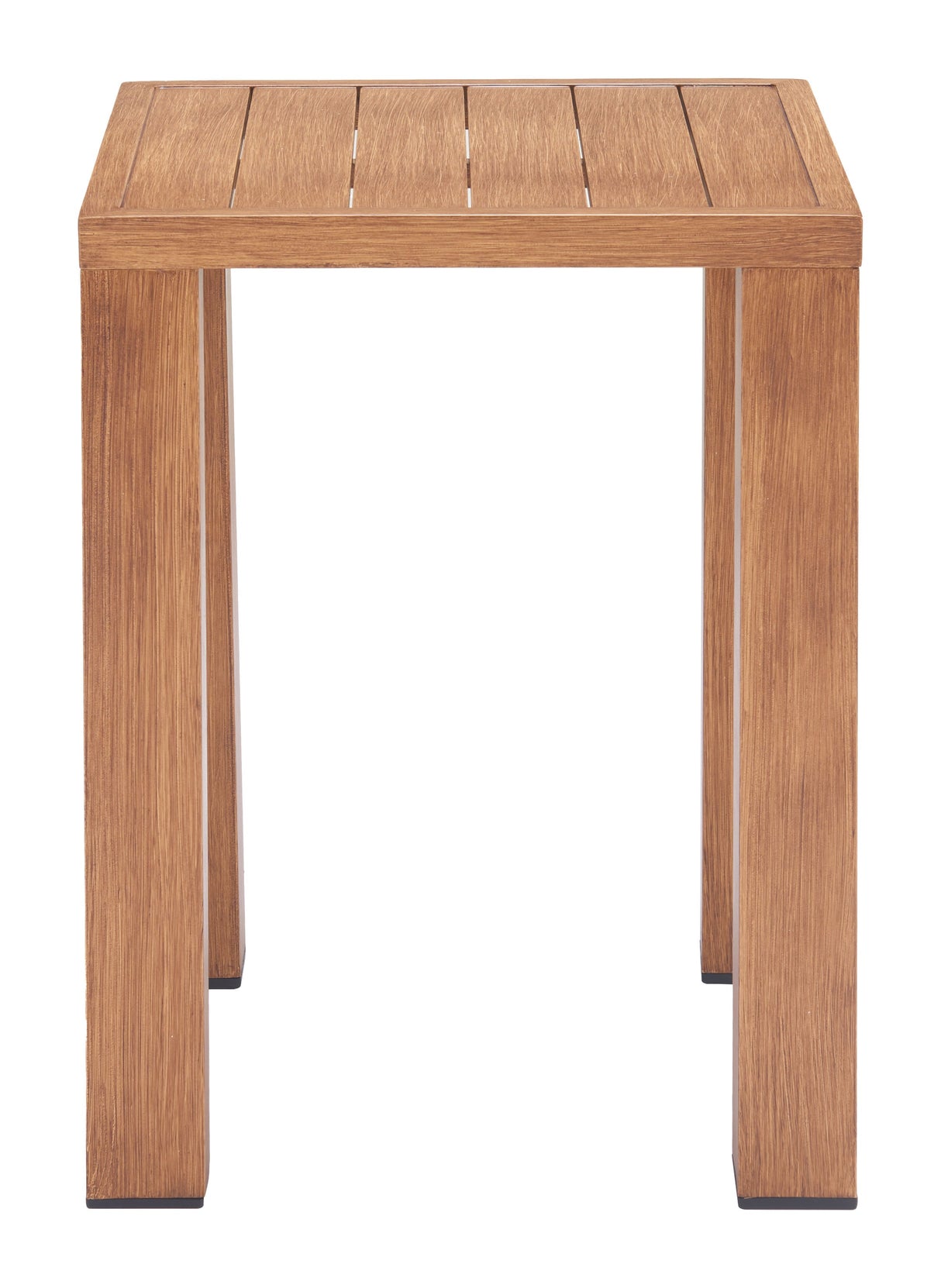 Regels Natural Outdoor Side Table by Zuomod at Eve Furniture