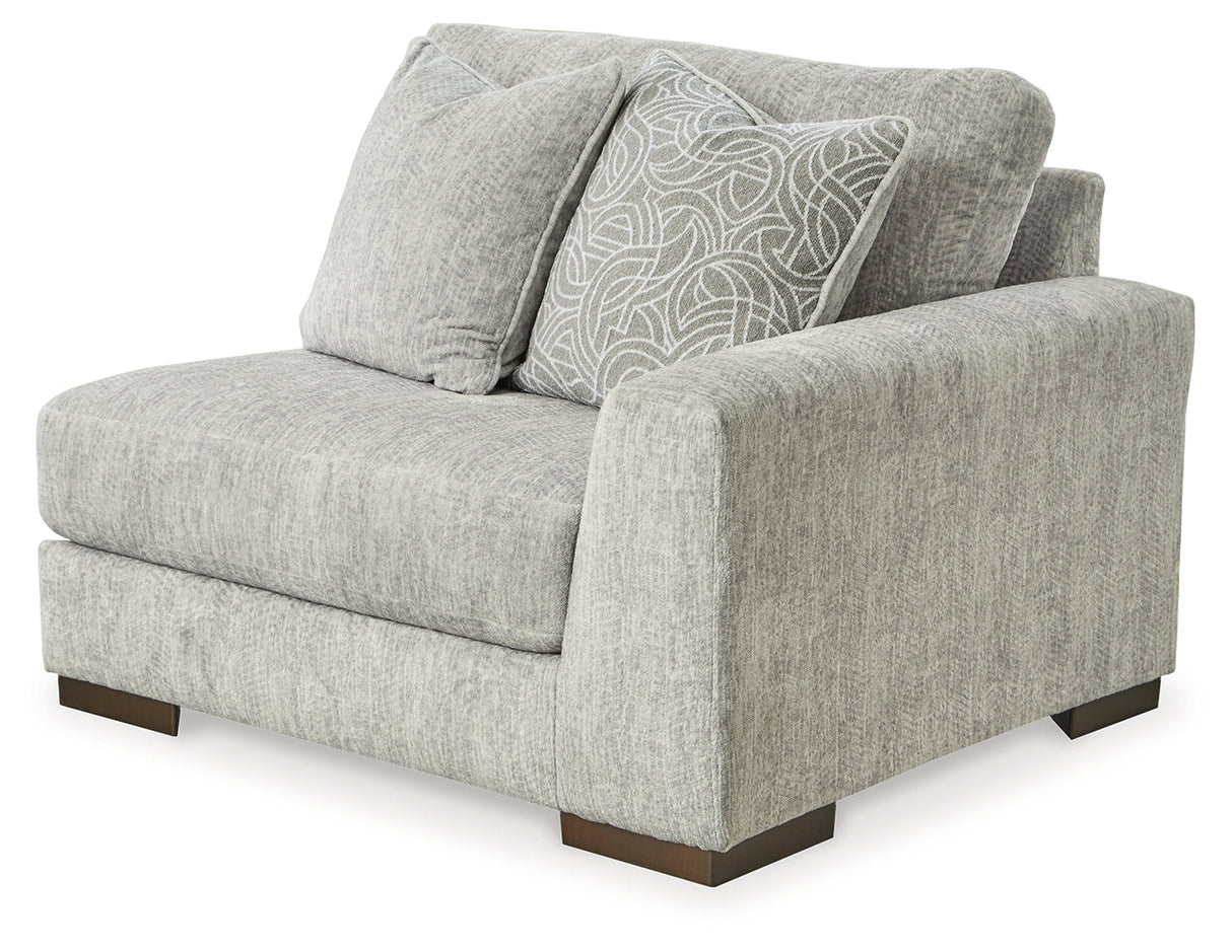 Regent Park Pewter Sofa and Loveseat by Ashley at Eve Furniture