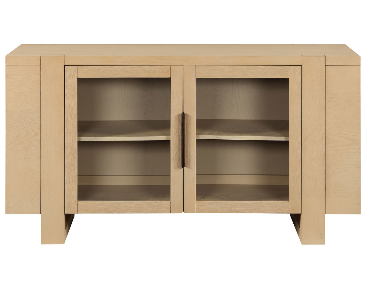 Reid 60″ Server Sand Finish by Steve Silver at Eve Furniture