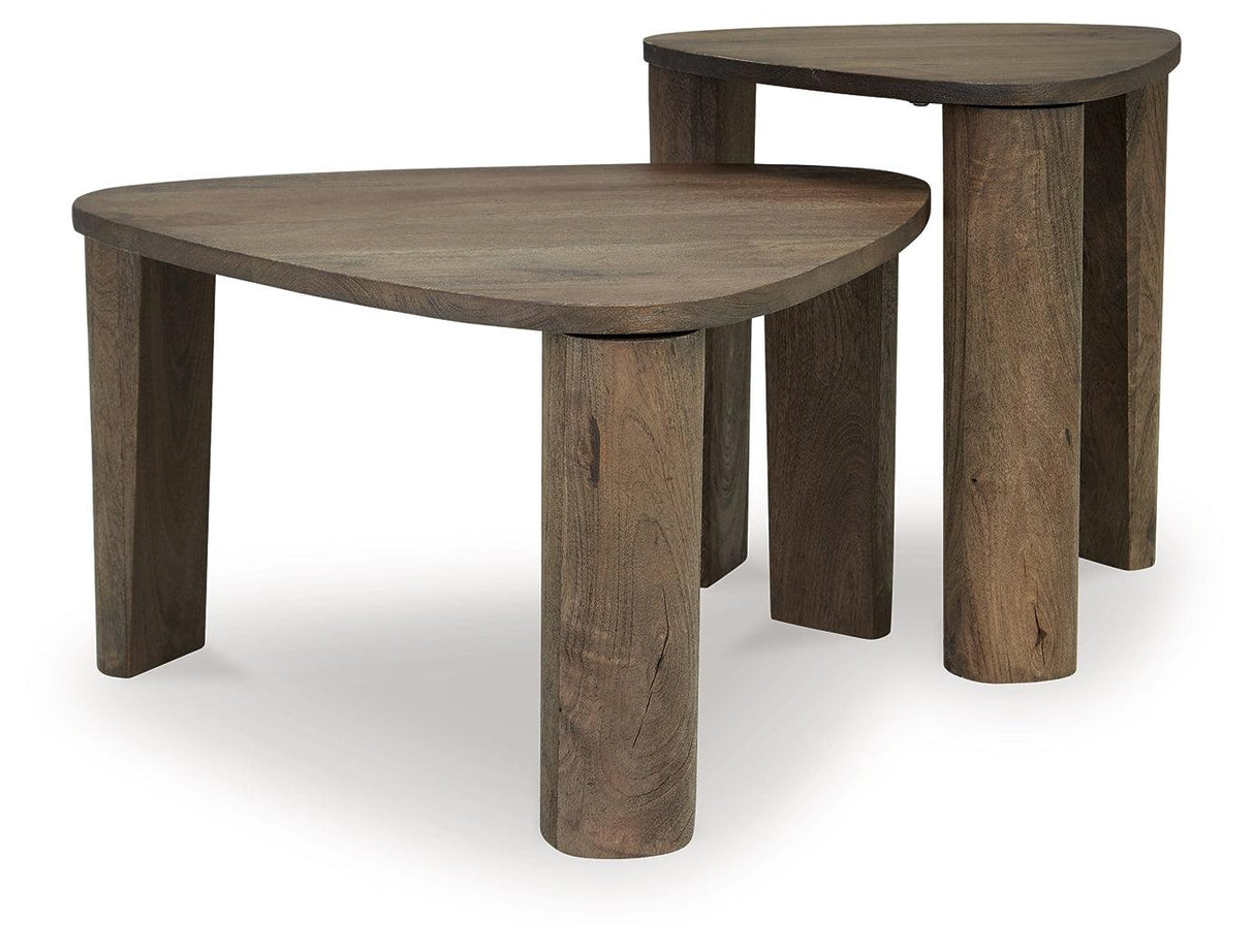 Reidport Grayish Brown Accent Coffee Table by Ashley at Eve Furniture