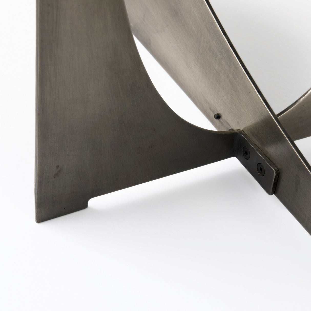 Reinhold IV Black Marble Top Iron Console Table by Mercana at Eve Furniture