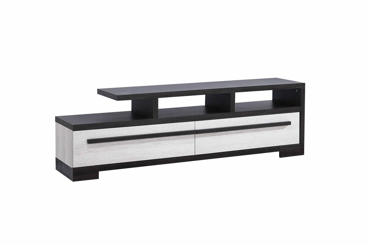 Remington Black and White 72" TV Stand by Crown Mark at Eve Furniture
