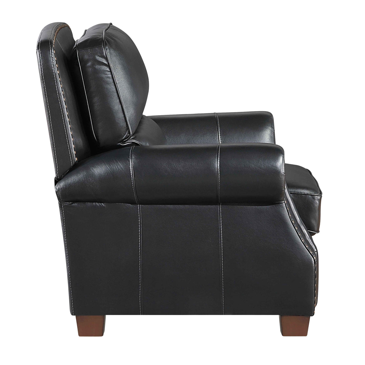 Remington Black Leather Living Room Set by Homelegance at Eve Furniture