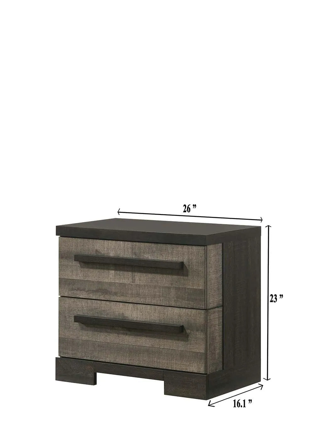 Remington Brown and Gray Panel Bedroom Set by Crown Mark at Eve Furniture