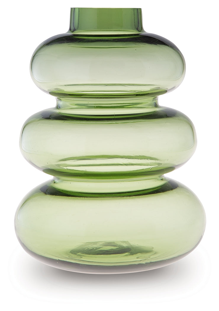 Renethorne Green Vase by Ashley at Eve Furniture